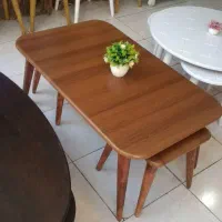 میز عسلی پایه چوب|مبلمان خانگی و میز عسلی|اردبیل, |دیوار