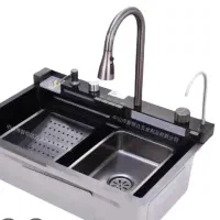 سینک پیانویی 5 کلید مارک abitle کف زنبوری مشکی