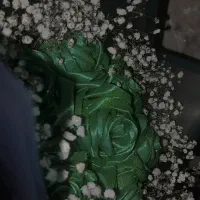 رز ربانی وگل های پروانه ای