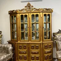 بوفه دو طبقه آینه کاری شده ۴ درب|بوفه، ویترین، کنسول|کرج, گلشهر|دیوار