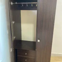 کمد ام دی اف دو درب با ۳ کشو