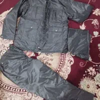 کابشن بارونی باکلاه وشلوار