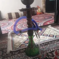 دوعدد قلیون چوبی کهنه