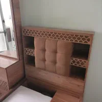 سرویس خواب تخت و میز توالت از جنس چوب MDF