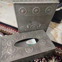 سطل زباله و جای دستمال ست