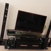 پکیج کامل تلویزیون + سینمای خانگی + میز TV