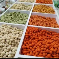 بادام زمینی روکش‌دار در تمام طعم ، برنج، روغن،چای