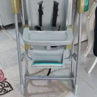 صندلی غذای تاب شونده موزیکال|تخت و صندلی بچه|کرمانشاه, |دیوار