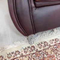 مبل تمام چرم ترک|مبلمان خانگی و میز عسلی|فولادشهر, مسکن مهر فولادشهر|دیوار