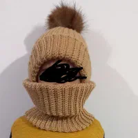 کلاه وشالگردن دست باف