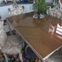 میز غذاخوری۴ نفره ... میز تلویزیون سالم