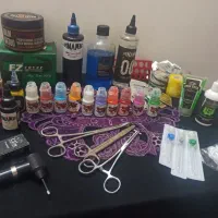 پک کامل وسایل تتو و پرسینگ(یکجا)