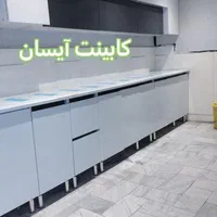 کابینت پله ایی ترکیبی طوسی سفیدآیسان۲۸۵|مصالح و تجهیزات ساختمان|کاشان, شهرک ۲۲ بهمن|دیوار