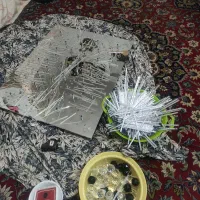 لوستر|لوستر و چراغ آویز|رباط‌کریم, رباط‌کریم|دیوار