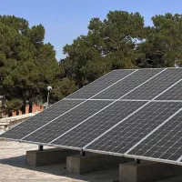 آموزش عملی نیروگاه خورشیدی دوربین های مداربسته