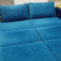 مبل دو نفره تختخواب شو،تخت خواب یک نفره چوبی|تخت و سرویس خواب|تهران, فلاح|دیوار