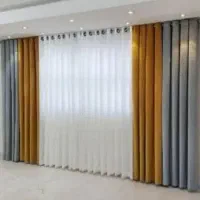 همه مدل پرده های پانچ ومنیمال|پرده، رانر، رومیزی|یاسوج, |دیوار