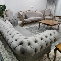دوسرویس مبل کویین فرانسوی(کامل نو