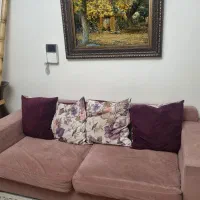 مبلمان راحتی شرکتی ۷ نفره به همراه یک پاف