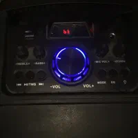 اسپیکر بلوتوثی 4000 وات با میکروفون و رقص نور