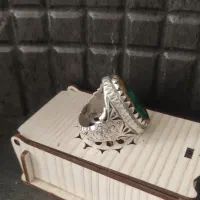انگشتر نقره سنگ فیروزه