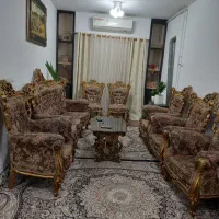 مبل سلطنتی ۷نفره با ۲تا میزبان