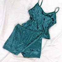 ست تاپ کراپ و شورتک مخمل|لباس|قم, شهرک قدس|دیوار