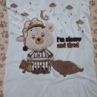 ست قنداق فرنگی و لحاف و تشک ومتکا نوزادی مخمل|اسباب و اثاث بچه|بروجرد, |دیوار