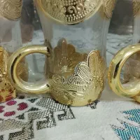 استکان کمر باریک|ظروف سرو و پذیرایی|زنجانرود, |دیوار