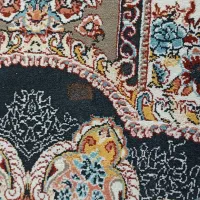 فرش طرح حوض نقره سرمه ای ۱۲۰۰ شانه تراکم ۳۶۰۰|فرش|مشهد, شهرک امام هادی (شهرک غرب)|دیوار