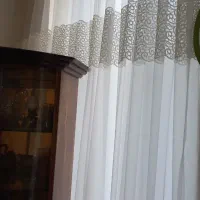 پرده طوری صادراتی اطلس پود|پرده، رانر، رومیزی|تبریز, |دیوار