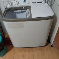 لباسشویی دوقلوی هایر7کیلویی کاملا سالم