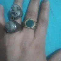 انگشتر نقره نگین اصل بایک سلیب به فروش میرسد