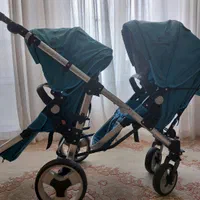کالسکه  دوقلویی پپرگاردین(pierre cardin)|کالسکه و لوازم جانبی|اصفهان, فروردین|دیوار