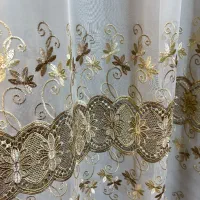 ست کامل پرده پذیرایی کاملا سالم و تمیز|پرده، رانر، رومیزی|شبستر, |دیوار