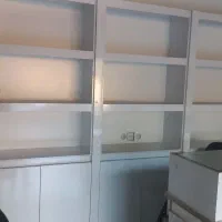 میز پیشخوان وقفسه وکمددودر ام دی اف درحدنو