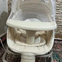 گهواره برقی و صندلی غذای کودک|تخت و صندلی بچه|پاکدشت, حصار امیر|دیوار