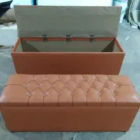 نیمکت صندوقدار 3نفره چرمی|صندلی و نیمکت|پاکدشت, خاتون آباد|دیوار