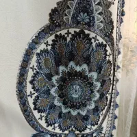 پرده والان طوسی وسرمه ای فوری|پرده، رانر، رومیزی|اسلام‌شهر, باغ فیض|دیوار
