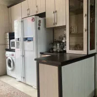 کابینت ام دی اف در حد نو همراه با هود اخوان|آب‌چکان و نظم‌دهنده ظروف|تهران, افسریه شمالی|دیوار