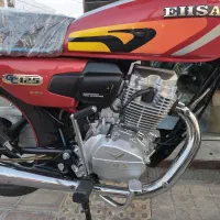 موتور سیکلت احسان 125 استارتی مدل 1403|موتورسیکلت|شیراز, شیشه‌گری|دیوار