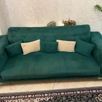 مبل ۷نفره مدل چستر بسیار تمیز و بدون فرو رفتگی|مبلمان خانگی و میز عسلی|قرچک, شهرک طلائیه|دیوار