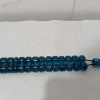 تسبیح سندلوس سبزآبی کسمه. ۳۳ عددی|جواهرات|سقز, |دیوار