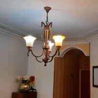 ۳ عدد لوستر سقفی|لوستر و چراغ آویز|اصفهان, ملکشهر|دیوار