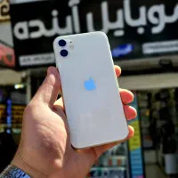 آیفون ۱۱ با حافظه ۱۲۸ باتری ۷۵ ja بدون خط و خش