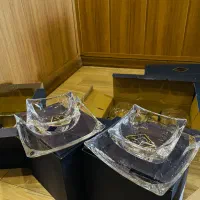 سرویس کریستال پذیرایی فنجون لهستان جاشمعی مهاجرت|ظروف سرو و پذیرایی|مشهد, هنرستان|دیوار