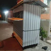 کانکس و دکه فست فود غذا خوری قهوه سیار چهار چرخ|کافیشاپ و رستوران|رشت, جانبازان|دیوار