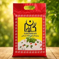 برنج پاکستانی گل خان ۳۸۶ باسماتی ده کیلوگرم