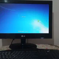 کامپیوتر اداری و مهندسی به همراه پرینتر کنون|رایانه رومیزی|سهند, |دیوار