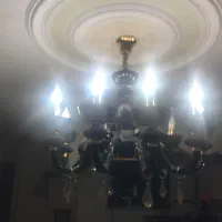 لوستر لوکس مشکی10شاخه|لوستر و چراغ آویز|تهران, تهرانپارس غربی|دیوار